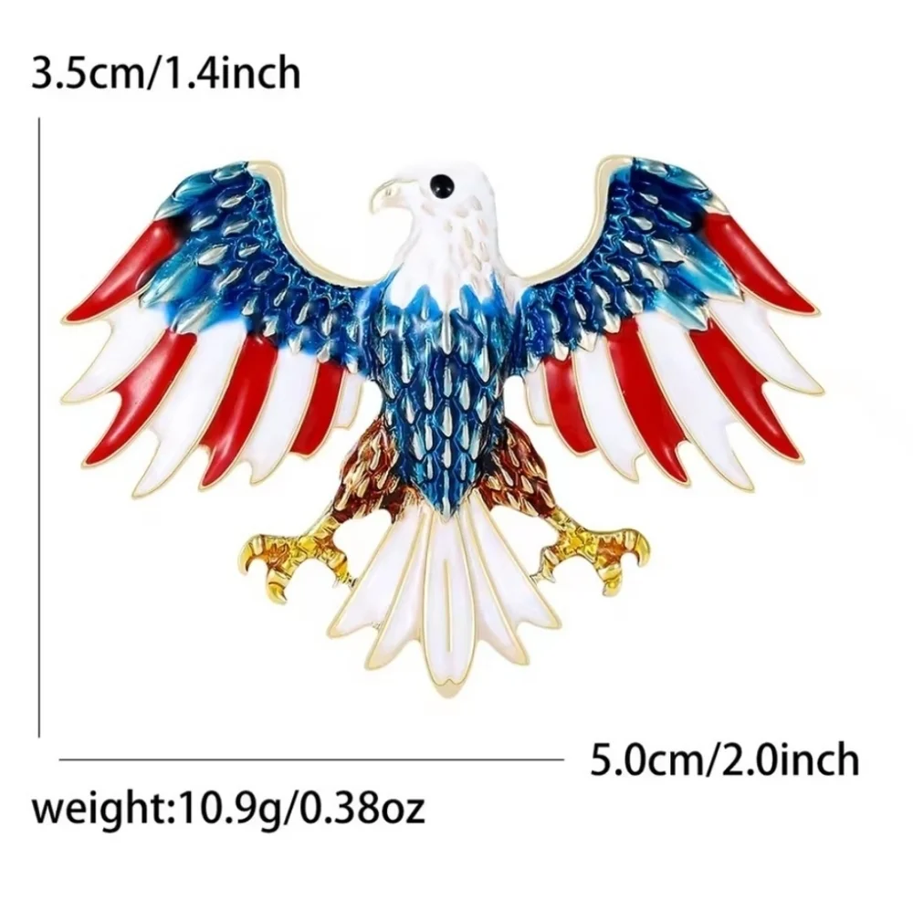 VQ Gold Eagle Brooch